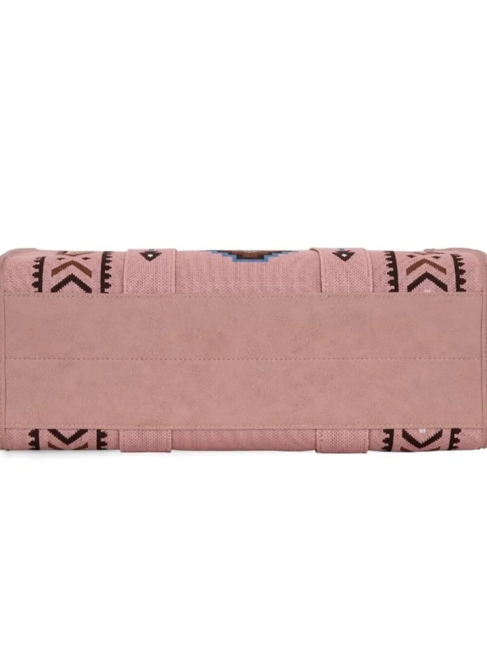 Montana West Aztec Retro Arrows Dual Sided Print Large Tote/Crossbody Pink
